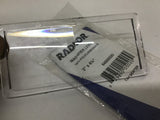 Radnor 64005020 2" by 4 1/4" Magnifier Lens Lot Of 2
