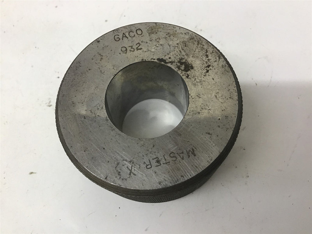 Gaco .932 x Master Ring Gage