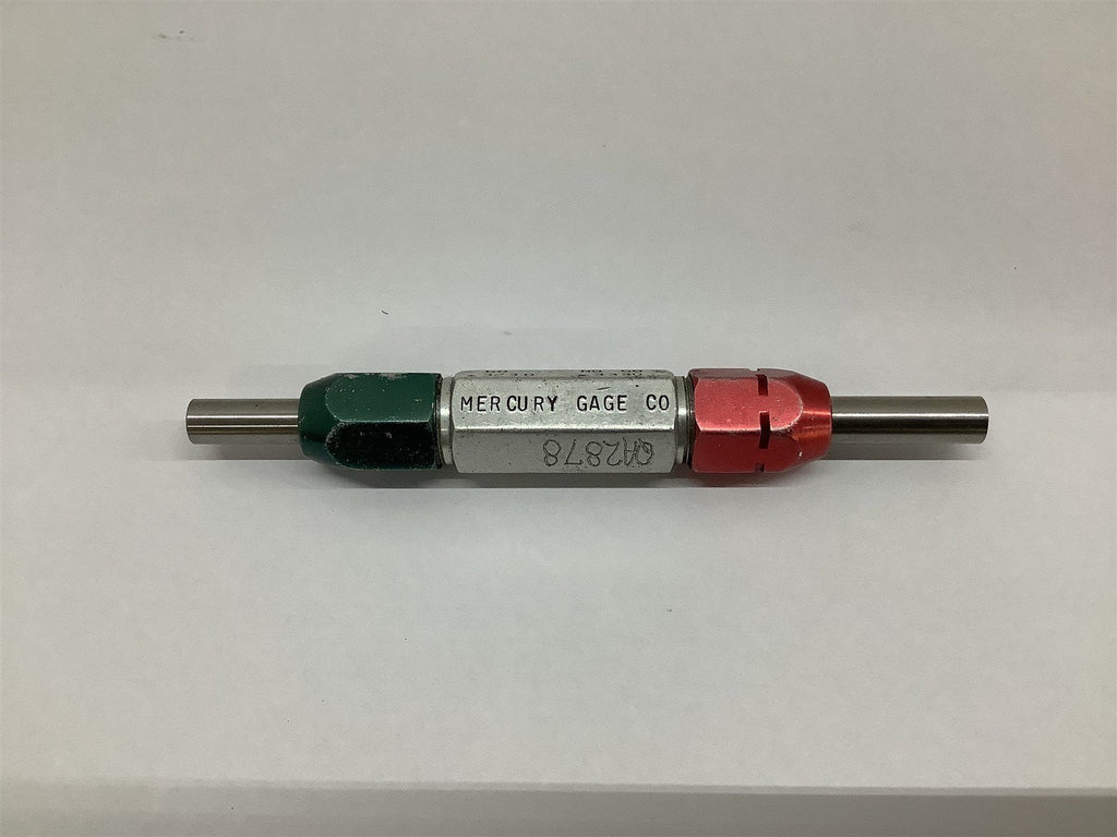Mercury Gage Co V-0143 Pin Gage Class Y GO .3230 NO GO .3330