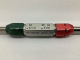Mercury Gage Co V-0143 Pin Gage Class Y GO .3230 NO GO .3330