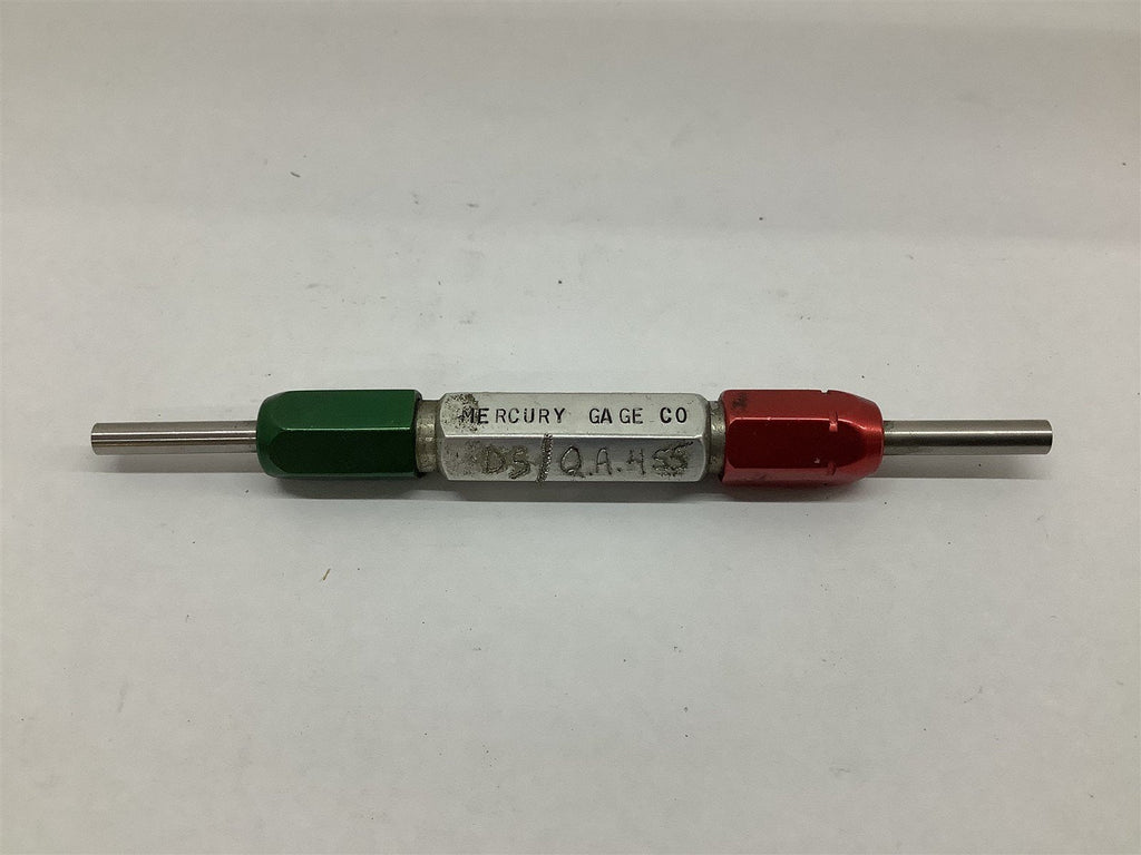 Mercury Gage Co ST-0665 Pin Gage Class Z GO .1380 NO GO .1480