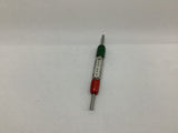 Mercury Gage Co ST-0665 Pin Gage Class Z GO .1380 NO GO .1480