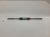 Square Plug Gage GO .1880 NO GO .1900