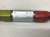 Mercury Gage Class X Plug Gage Go 554 No Go 555