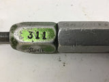 Deltronic Plug Gage Go 311 No Go 313