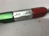 Dundick Go .315 No Go .318 Plug Gage