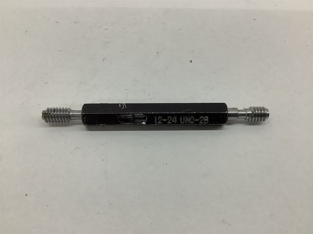 R&K Tool 12-24 UNC-2B Thread Plug Gage GO PD .1889 NOGO PD .1933
