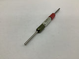 Dundick Class X Pin Plug Gage GO .1235 NOGO .1245