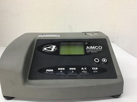 Aimco UET Series Torque Analyzer UET-500 500 lb. in. Capacity Universal Tester