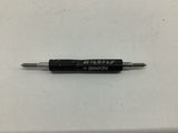 R&K Tool 2 .086-64 UNF 2B Threaded Plug Gage GO .0759 NOGO .0786