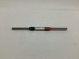 Clements Precision Square Plug Gage GO .1875 NOGO .1885