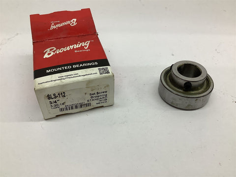Browning Bearing SLS-112 Mounted Bearing 3/4"