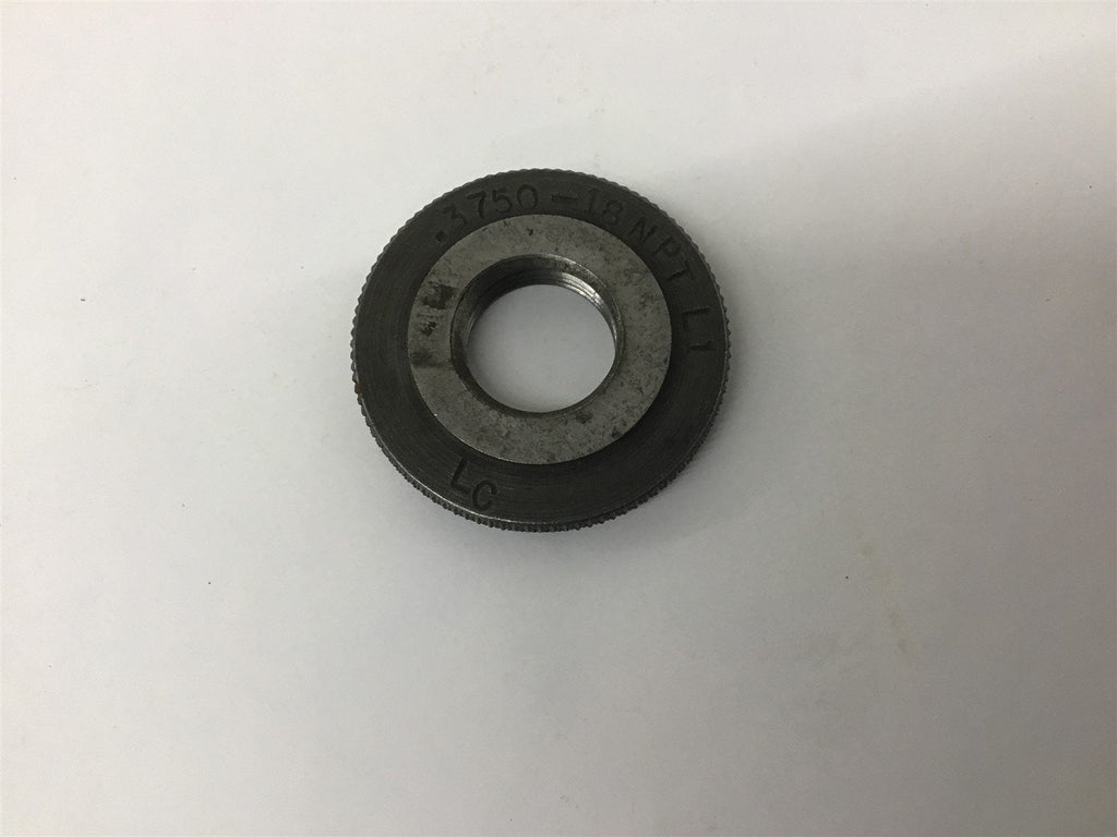 LC .3750-18 NPT L1 Thread Ring Gage