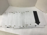 12" x 12" Arrow Signs Lot Of 13
