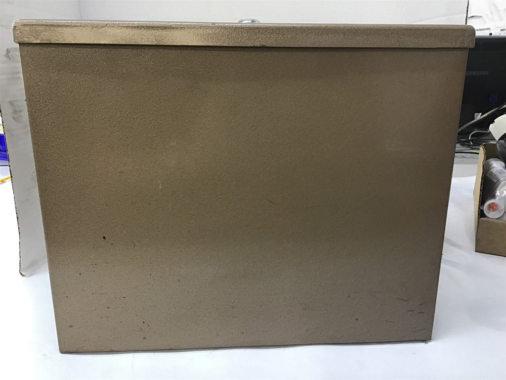 Rockwell Metal Prod. Corp. Metal Storage Box No Key 14-1/4" 12" 9-1/2"