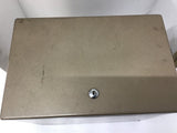 Rockwell Metal Prod. Corp. Metal Storage Box No Key 14-1/4" 12" 9-1/2"