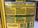 Quikrete 8730-02 Acrylic Contcrete Cure And Seal 1 Gal Lot Of 2
