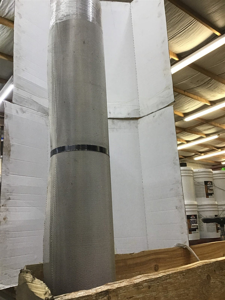 Stainless Steel Mesh 25' L 4' W 3/64" Gauge