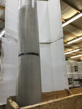 Stainless Steel Mesh 25' L 4' W 3/64" Gauge