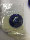 Eaton Cutler-Hammer 10250TC49 Blue Illuminated Push Pull Lens Lot Of 2