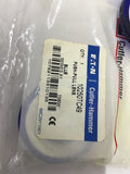 Eaton Cutler-Hammer 10250TC49 Blue Illuminated Push Pull Lens Lot Of 2