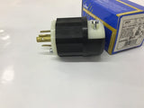 Leviton 2431 Locking Electrical Plug 3 Pole 4 Wire-Grounding 3 PH