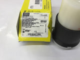 Hubbell HBL2433 Connector Body 20 A 3 Phase 480 VAC 3 Pole 4 Wire-Ground