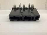 Allen-Bradley 1494V-FSR666 Ser A Trailer Fuse Block 600 V 60 Amps