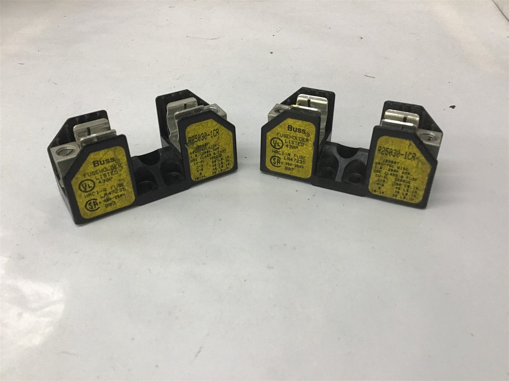 Bussmann R25030-1CR Fuse Holder Lot Of 2