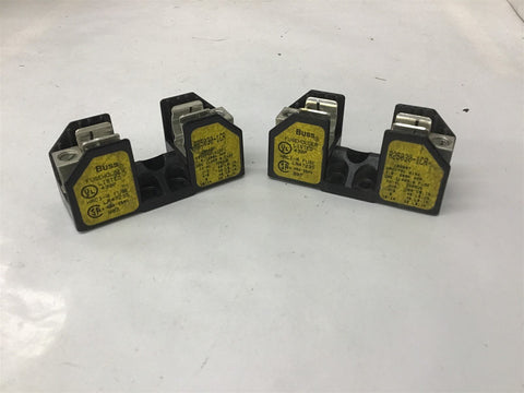 Bussmann R25030-1CR Fuse Holder Lot Of 2