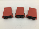 Opto 22 ODC5Q Output Module Red Lot Of 3