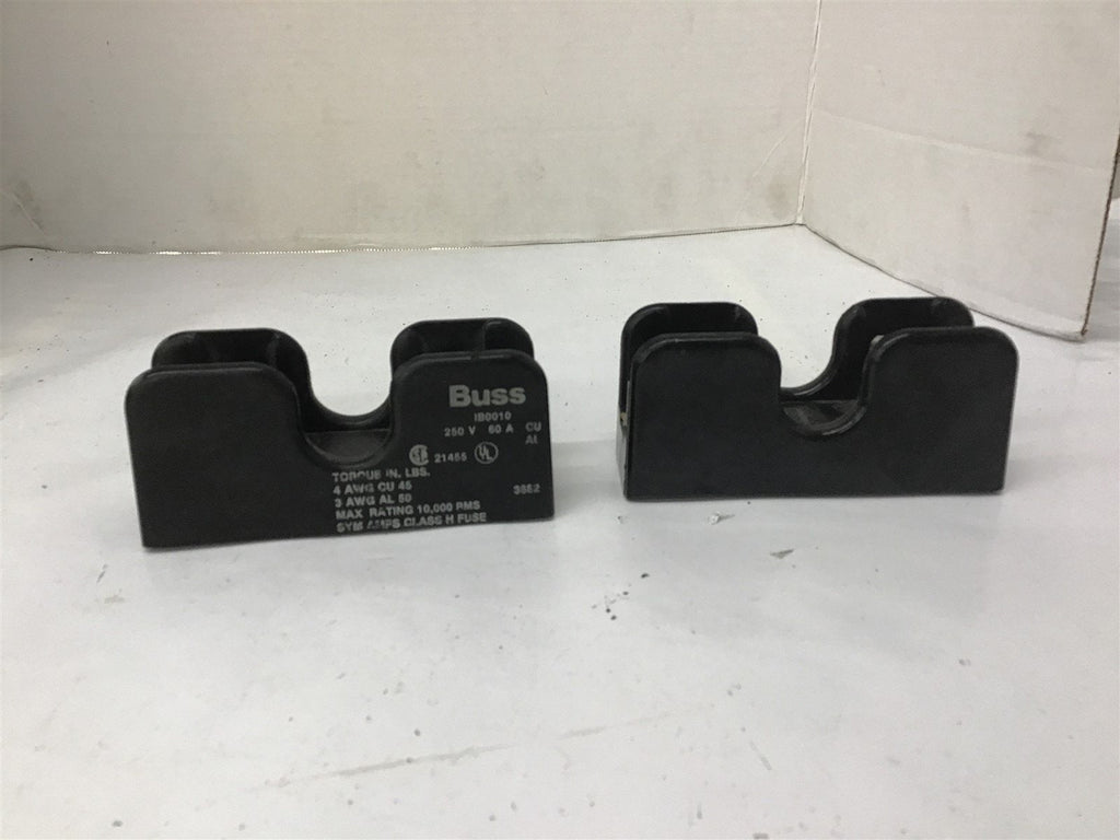 Bussmann IB0010 Fuse Holder Lot Of 2