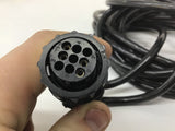 Amp 206708-1 Circular Connector with 30' Of 18-3 SJT