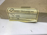 Contact Electronics 10.1820 Terminal Block Lot Of 19