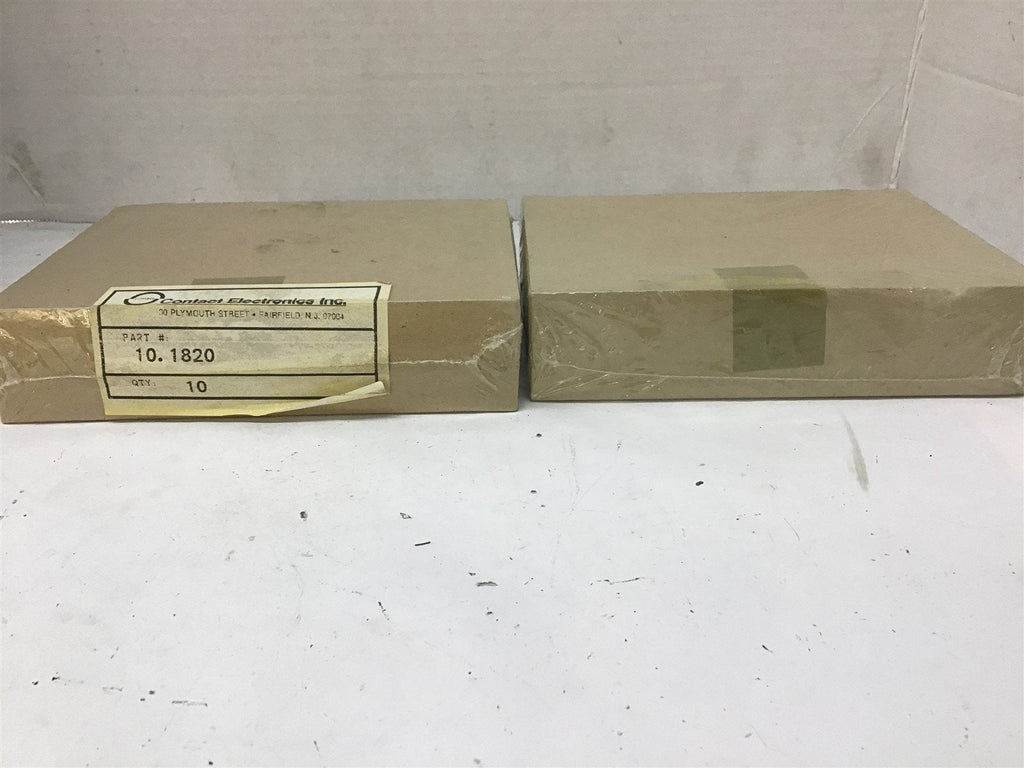 Contact Electronics 10.1820 Terminal Block Lot Of 20