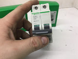 Schneider Multi 9 C60 Miniature Supplementary Protector 25A 2P 460/277 Lot Of 2