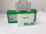 Schneider Multi 9 C60 Miniature Supplementary Protector 25A 2P 460/277 Lot Of 3