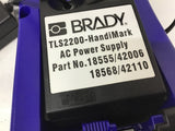 Brady HandiMark TLS2200 Portable Label Maker W/ Battery and Charger