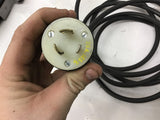 Hubbell and Arrow Hart 20A 125V W/ 12' Of Coleman Seoprene 105-16-3 Cable