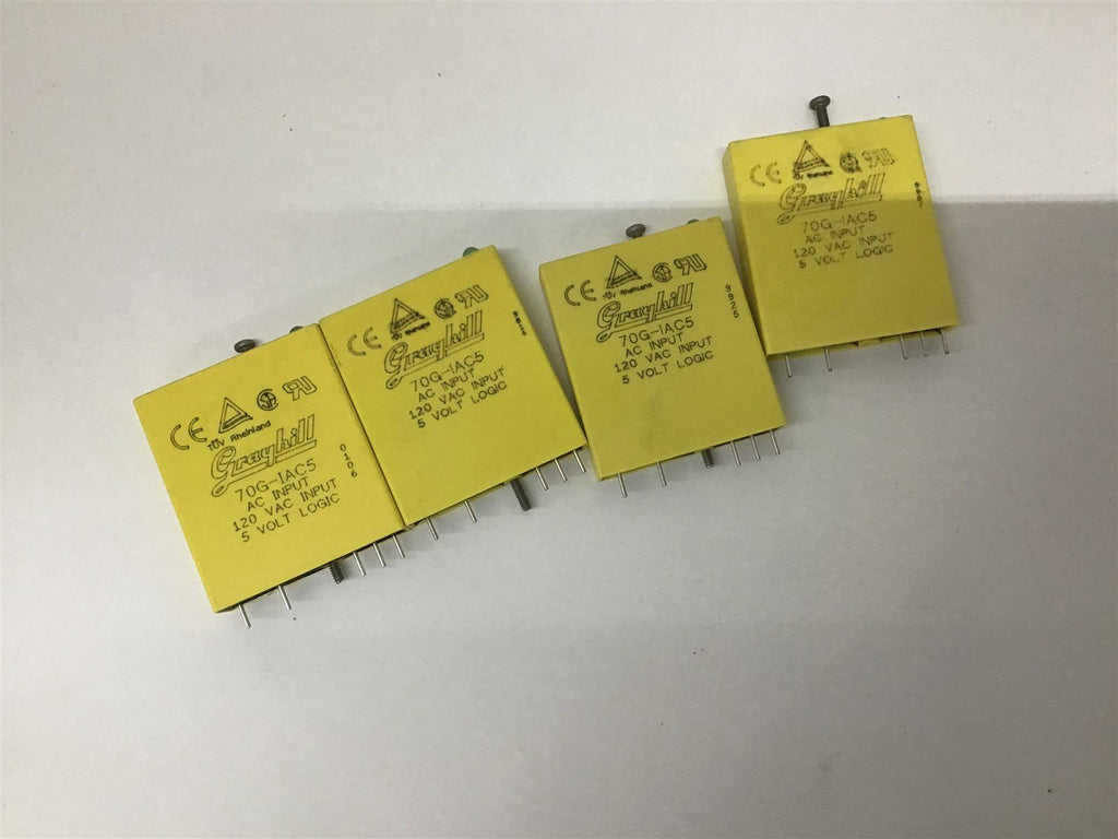 Grayhill 70G-IAC5 Input Module Lot Of 4