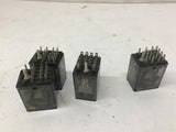 Potter and Brumfield KHAU-17D11-24 Relay 24 Vdc 1/10 HP 3A 120 Vac Lot Of 4