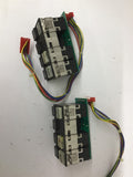 Norcross Corp Electric Board with Button Lot Of 2