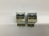 Mitsubishi CP30-BA Circuit Protector 5 A /7 A 2 Pole 250 VAC Lot Of 2