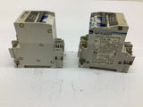 Mitsubishi CP30-BA Circuit Protector 5 A /7 A 2 Pole 250 VAC Lot Of 2