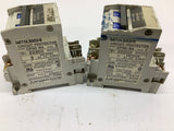 Mitsubishi CP30-BA Circuit Protector 5 A /7 A 2 Pole 250 VAC Lot Of 2