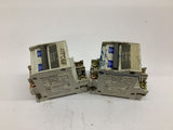 Mitsubishi CP30-BA Circuit Protector 5 A /7 A 2 Pole 250 VAC Lot Of 2