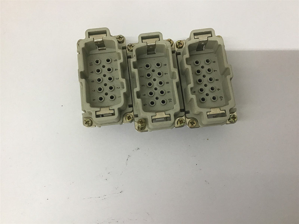 Epic H-BE-10SCM Connector Lot Of 3