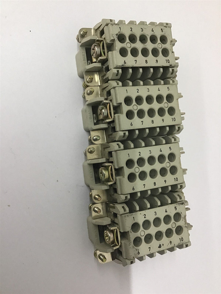 Epic H-BE-10SCM Connector Lot Of 4