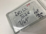 7/64" Orifices Hex Plugs Lot Of 14