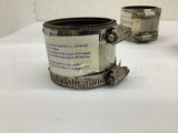 TBA Inc NHC-2 No Hub Coupling Cast Iron 2" Lot Of 3